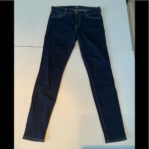 7 For All mankind indigo skinny jeans 29
